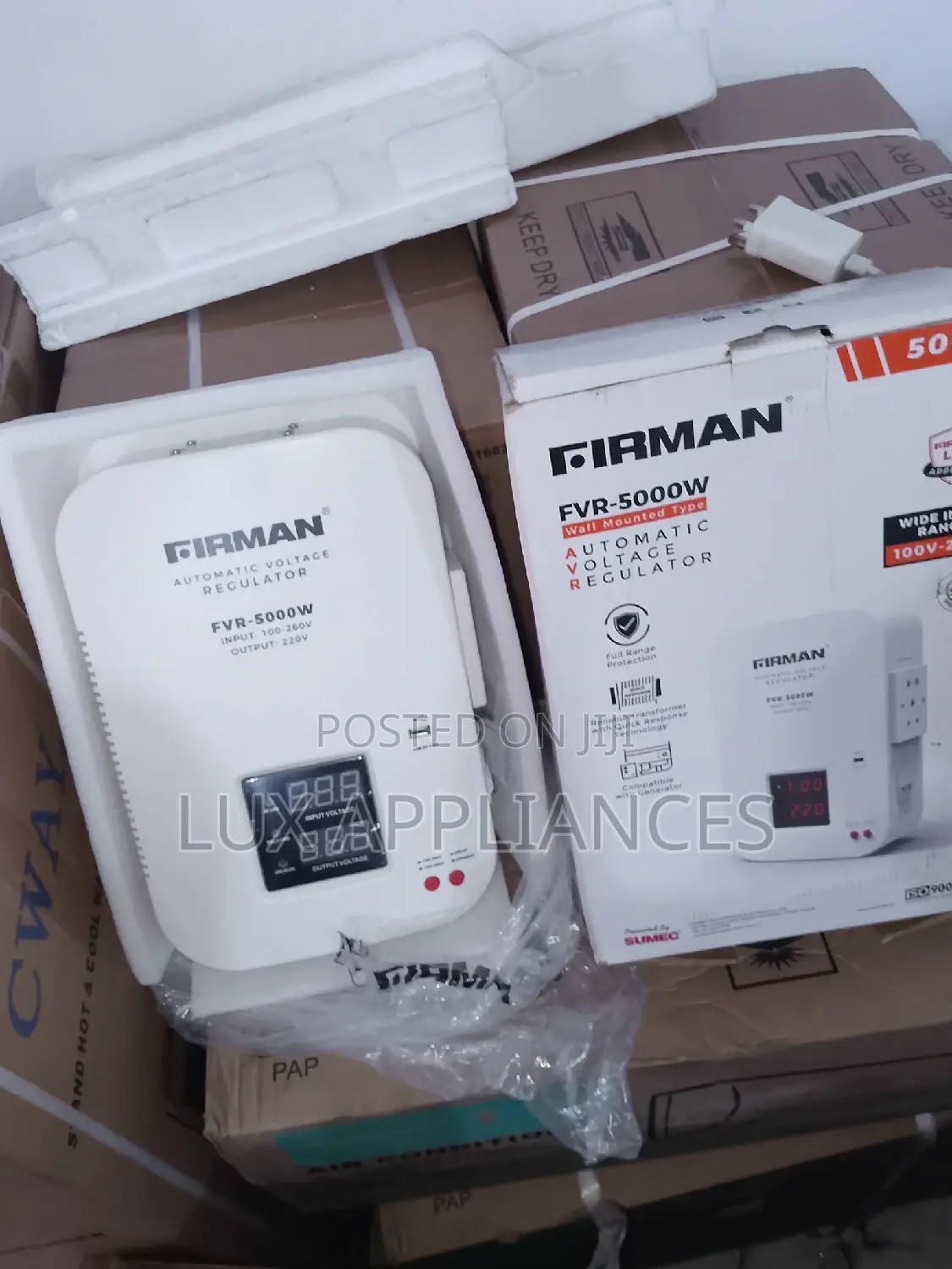 Firman Wall Mounted 5000W Automatic Voltage Stabilizer