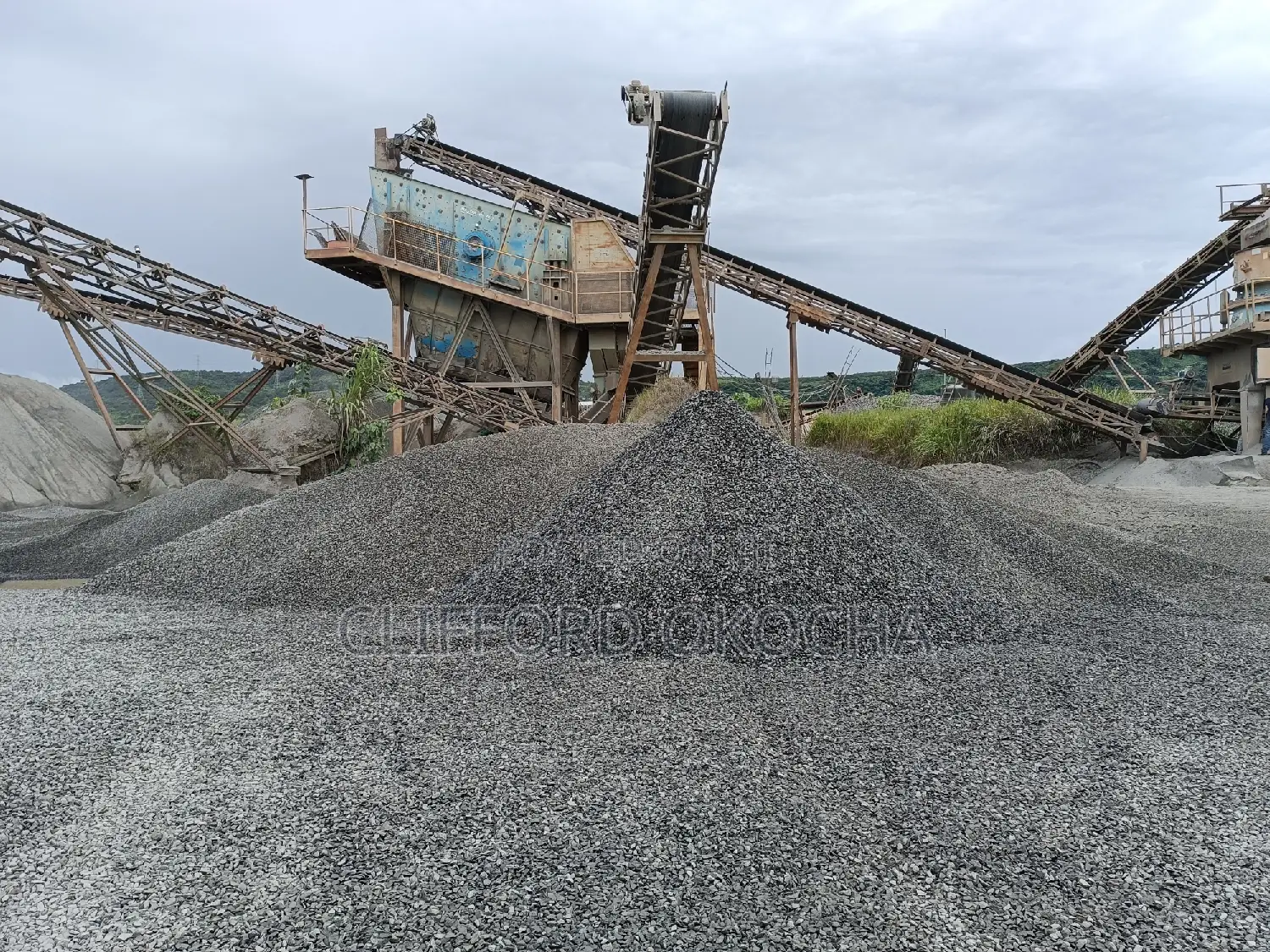Chippings From Quarry
