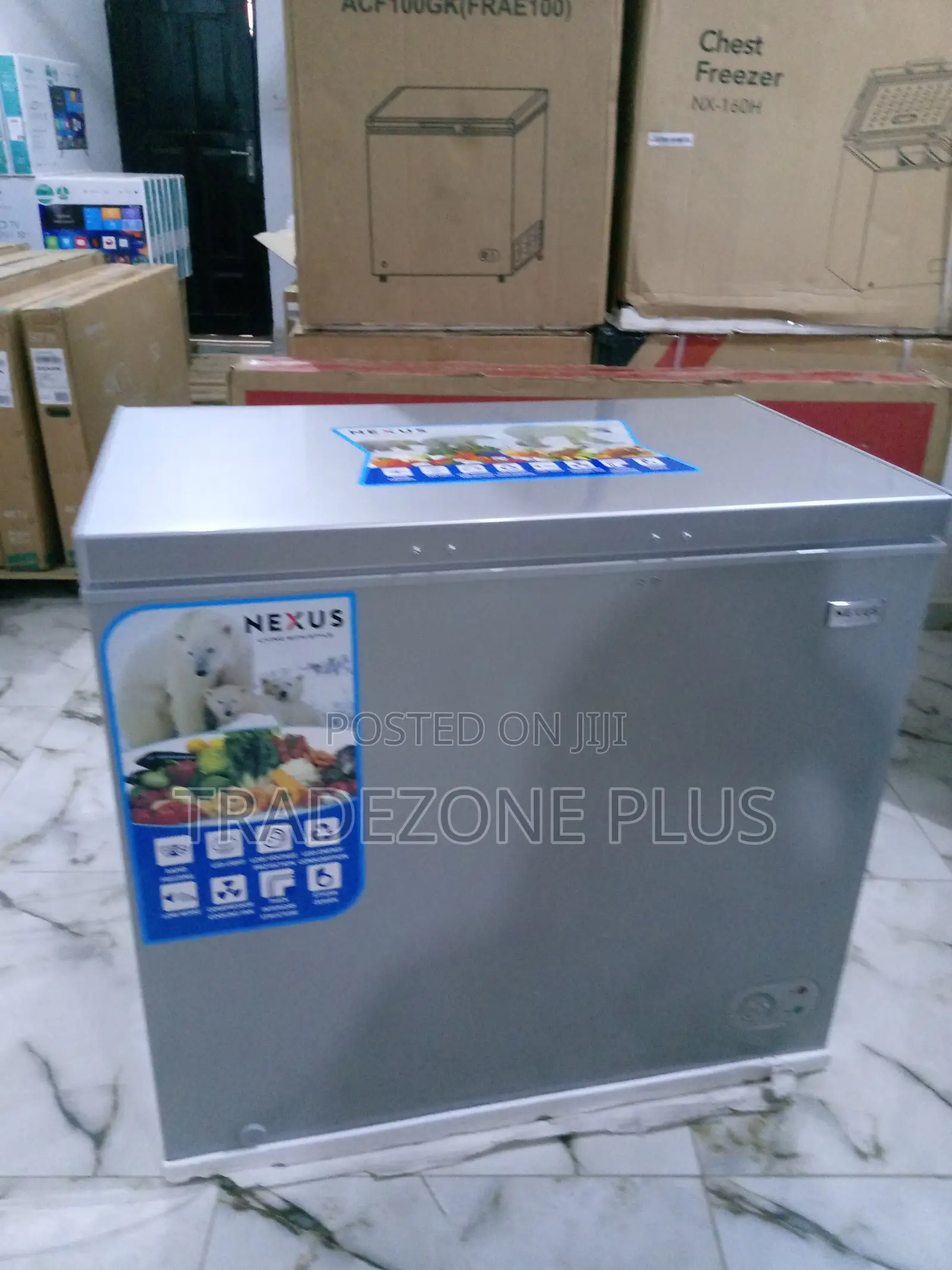 Single Door Nx-265g Nexus Chest Freezer