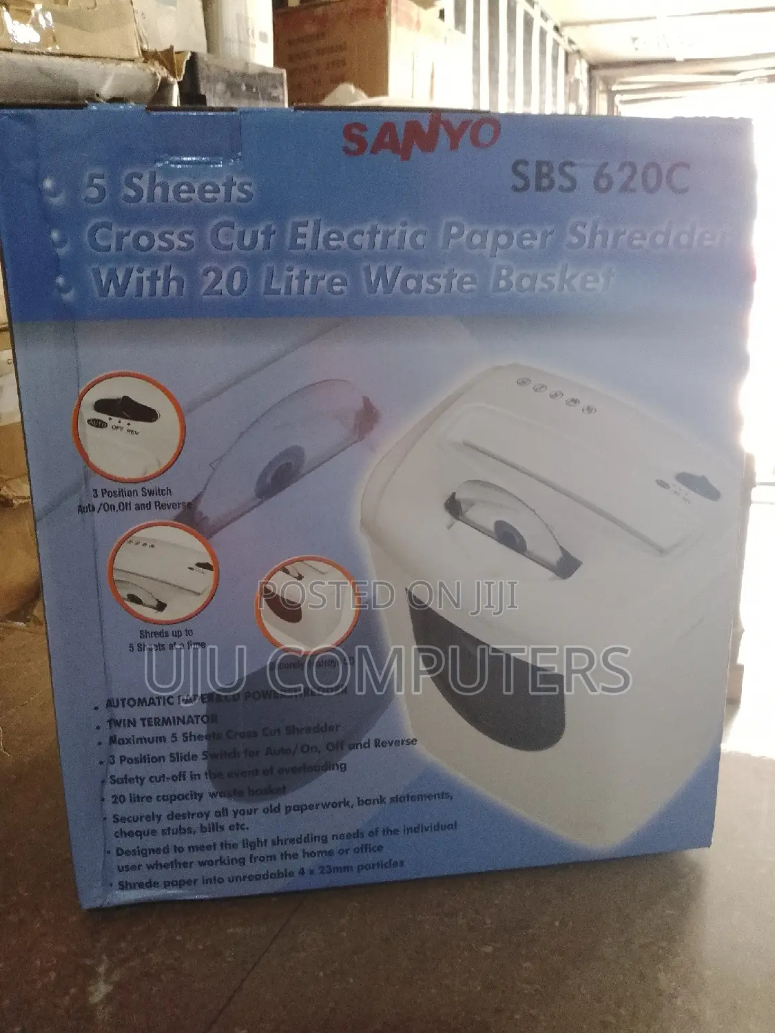 Sanyo Paper Shredder
