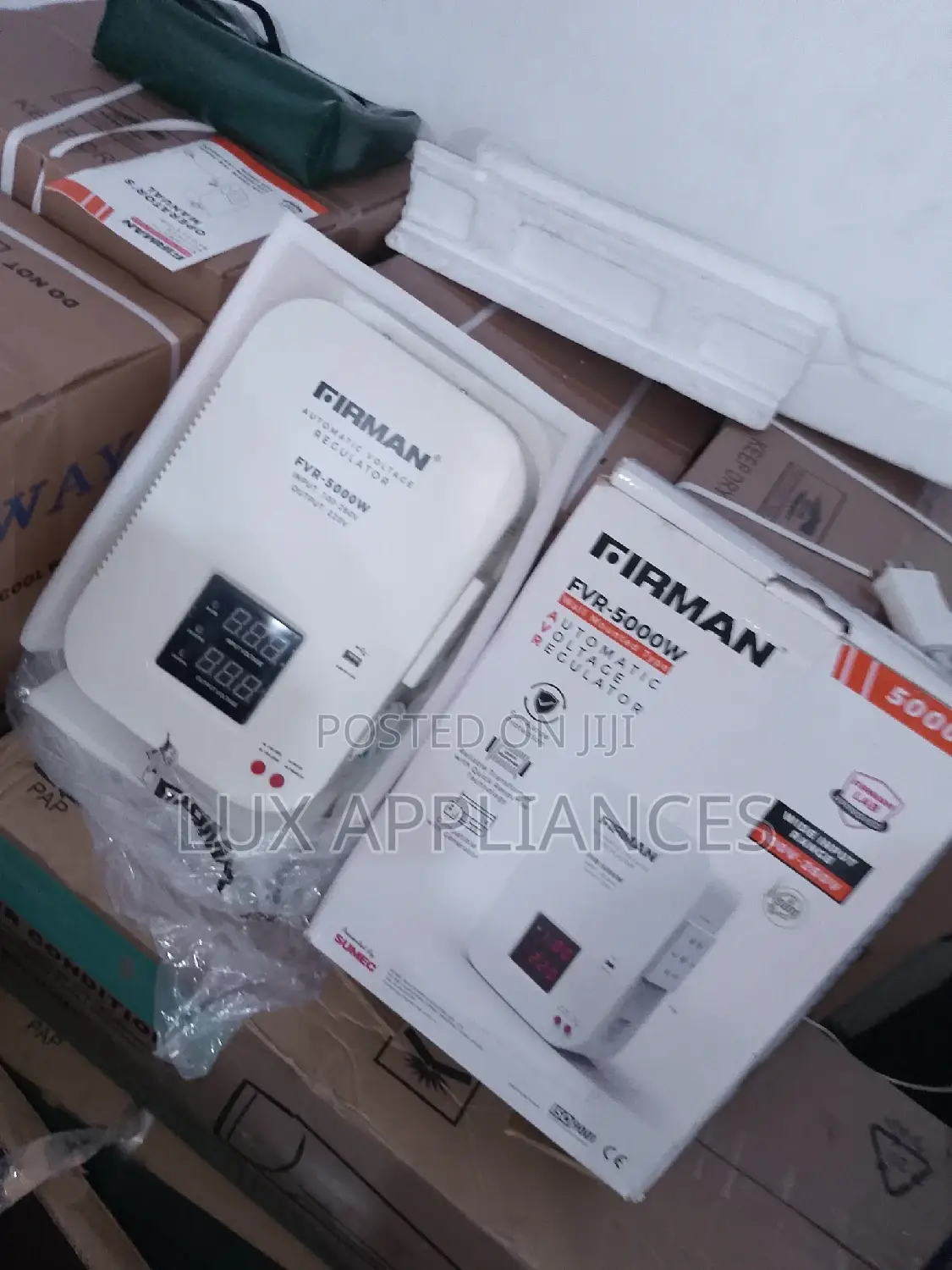 Brand New Automatic Voltage Stabilizer With USB