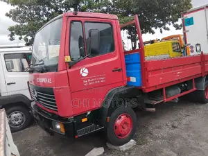Mercedes Truck 814 Red Colour
