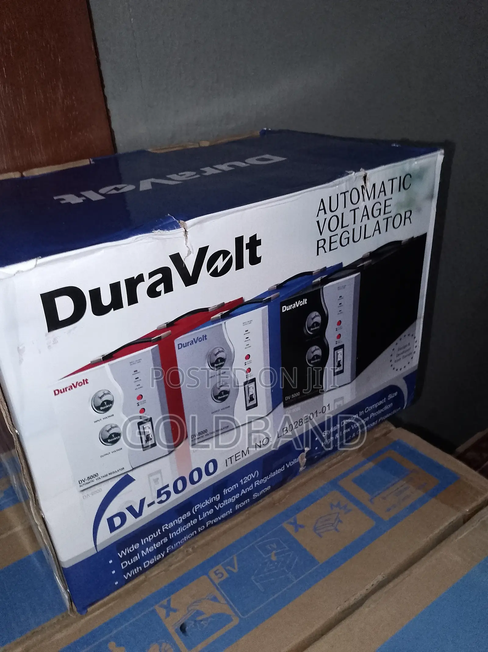 New Durable Duravolt 5000 Watts Stabilizer Dv-5000