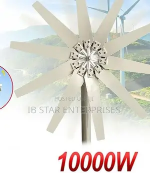 Lower Electricity Bill,Higher Comfort: 10KW 48V Wind Turbine