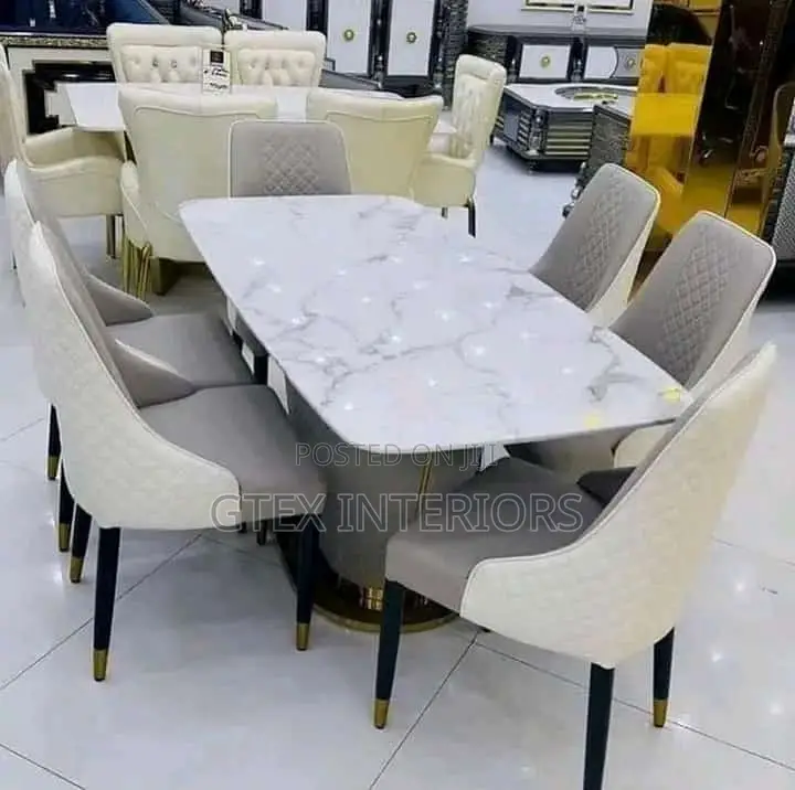 Marble Dinning Table Set