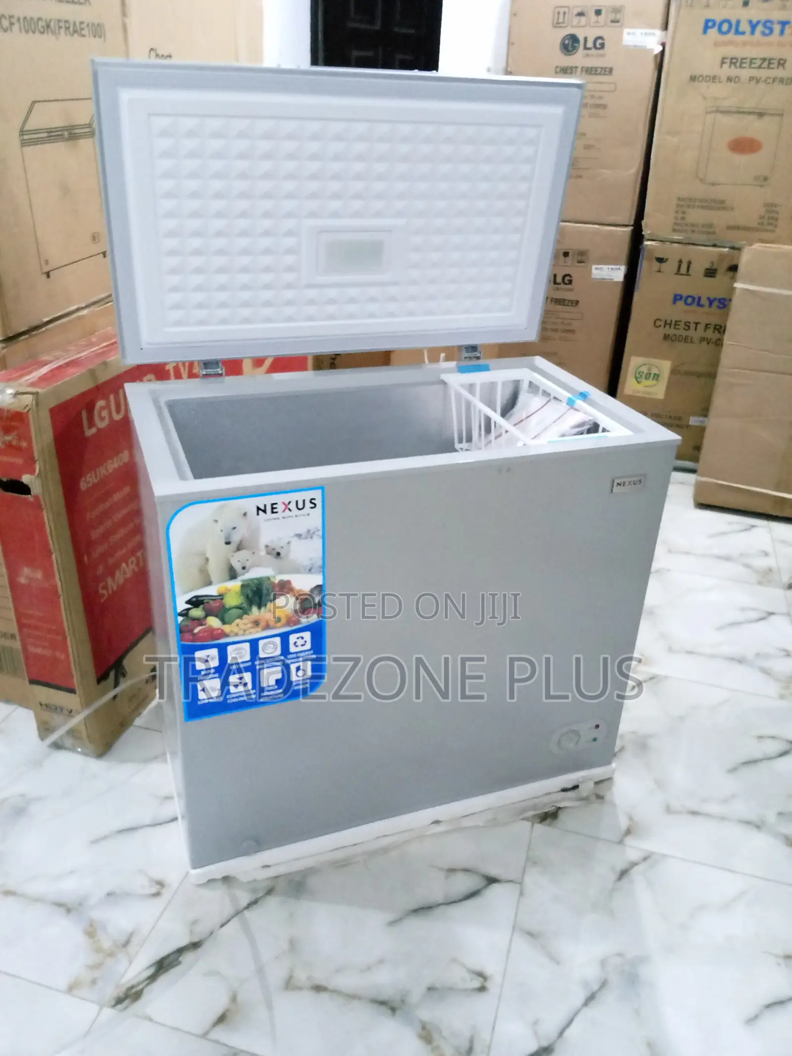 New Nexus Chest Freezer With Lock