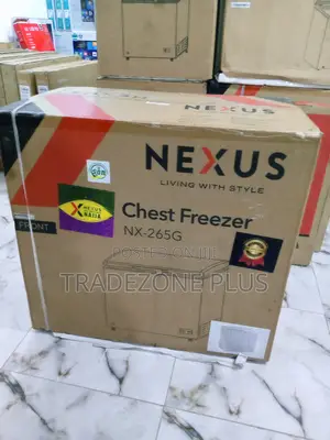 New Nexus Chest Freezer With Lock