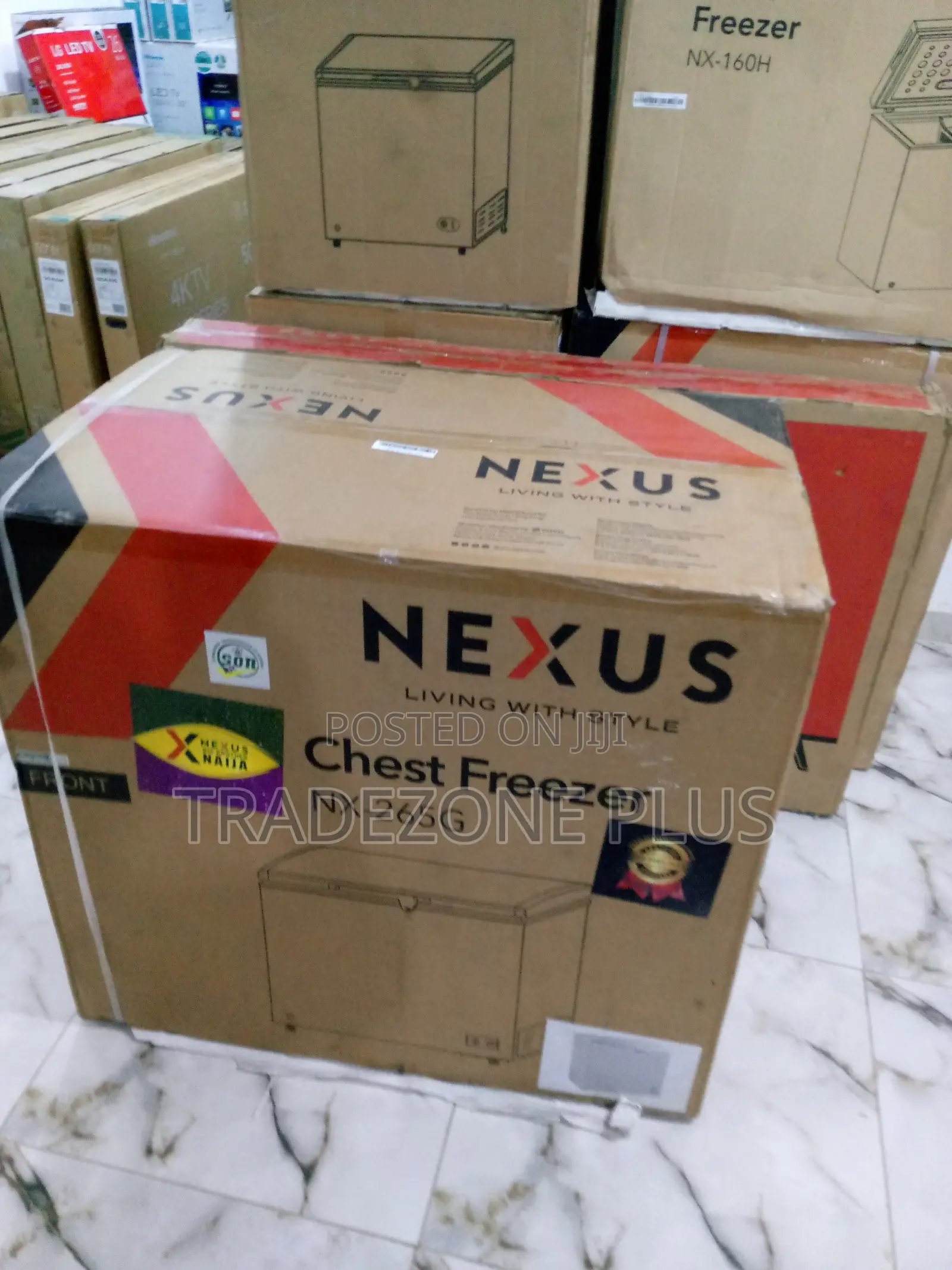 New Nexus 200L Chest Freezer With Basket