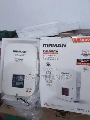 Smooth Device Operation Fireman Stabilizer 5000watts