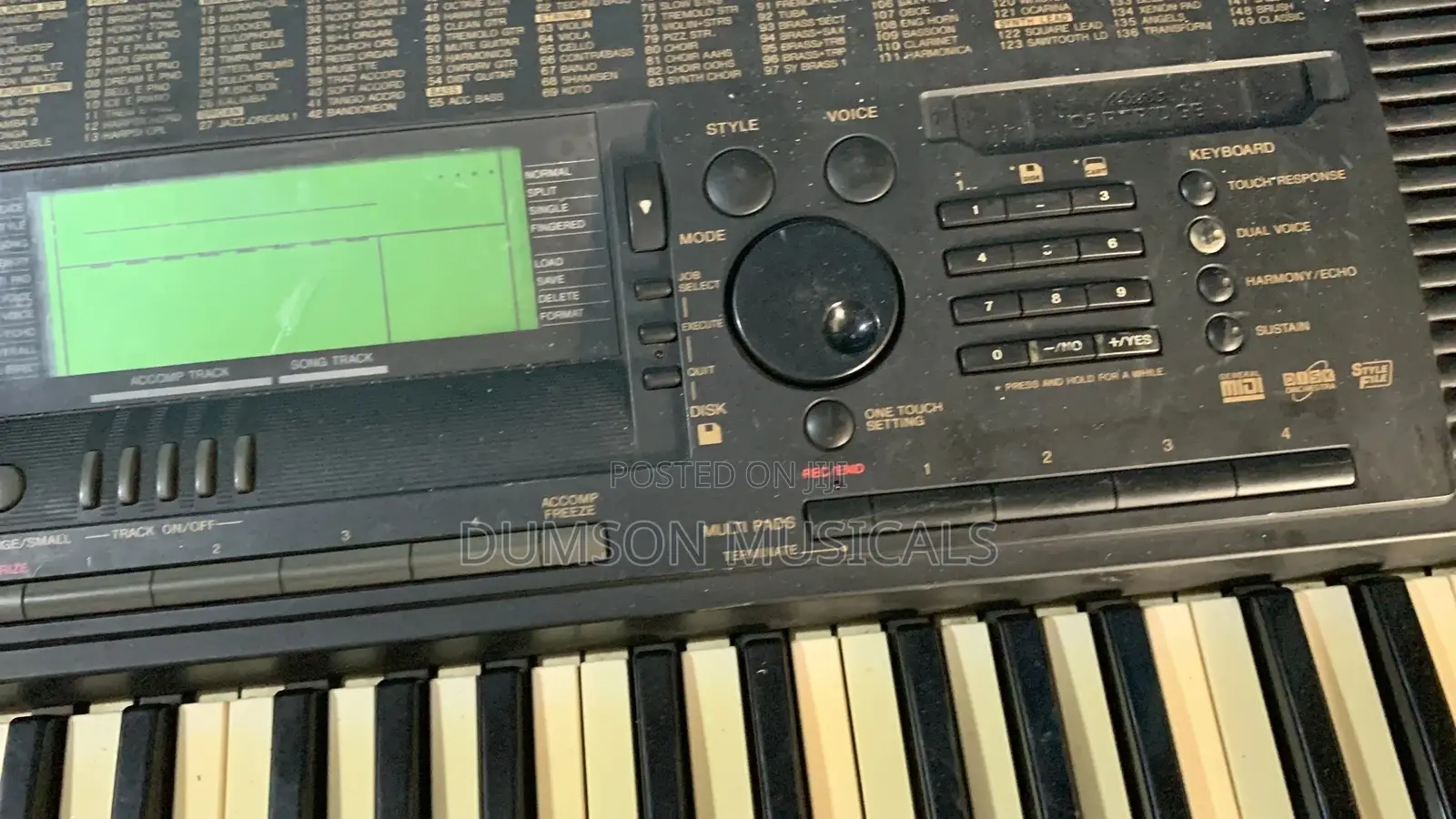 Uk-Used Keyboard PSR-620