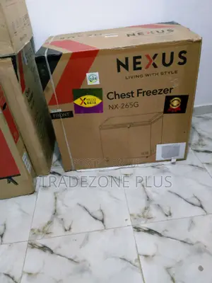 New in Nx-265g Nexus Chest Freezer With Basket