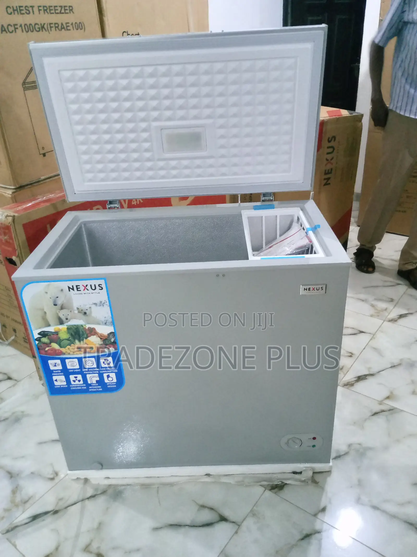 Popular Nexus Chest Freezer With Key Lock