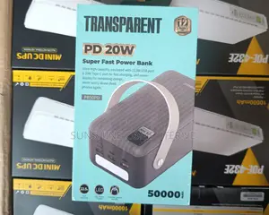 Transparent Power Bank 50,000mah