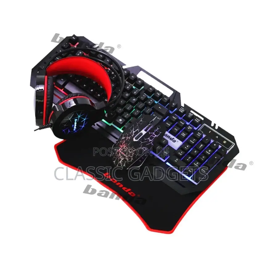 Banda G11 4 in 1 Computer Set, Gaming Keyboard