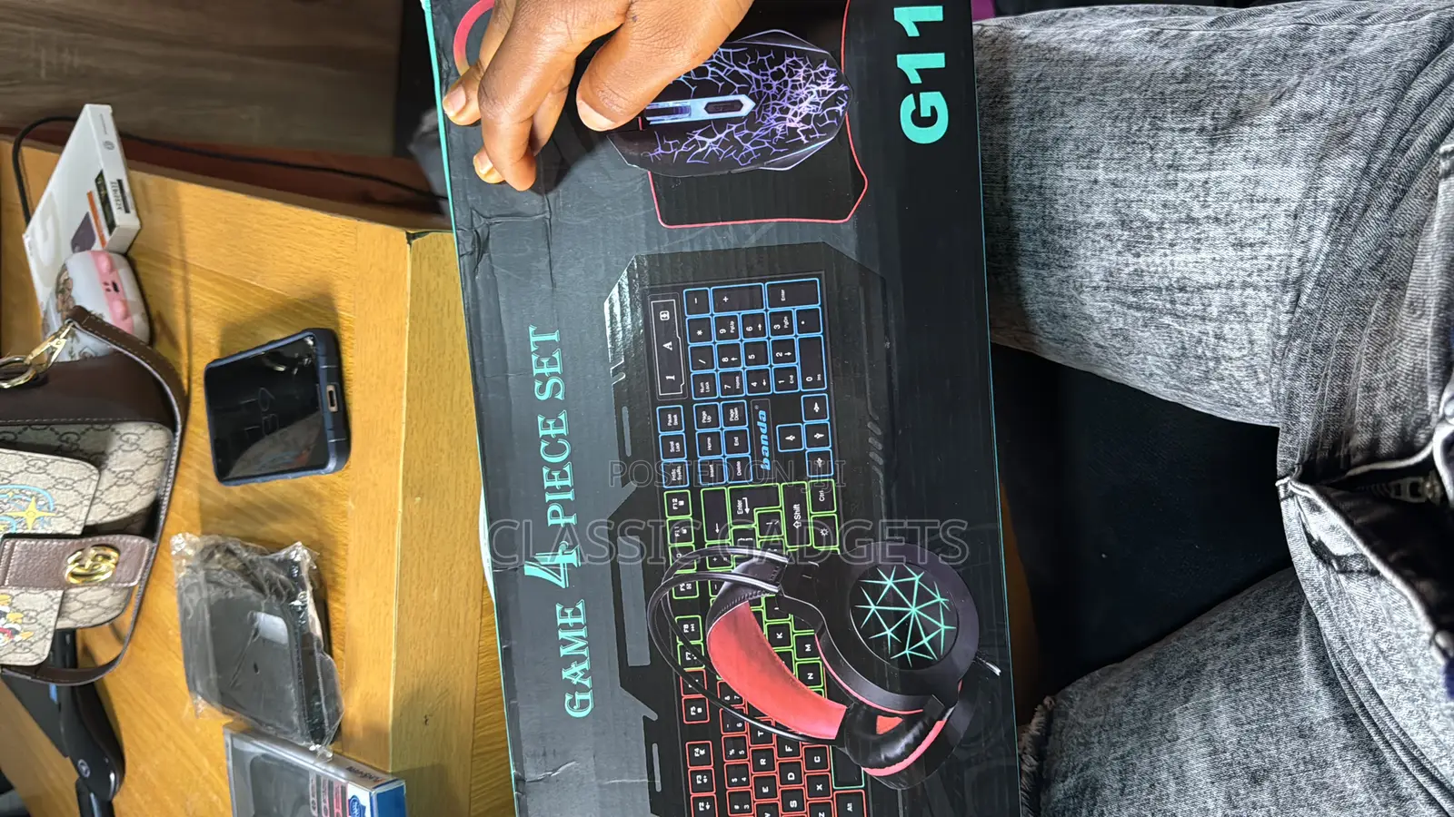 Banda G11 4 in 1 Computer Set, Gaming Keyboard