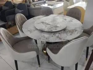 Marble Dinning Table Set