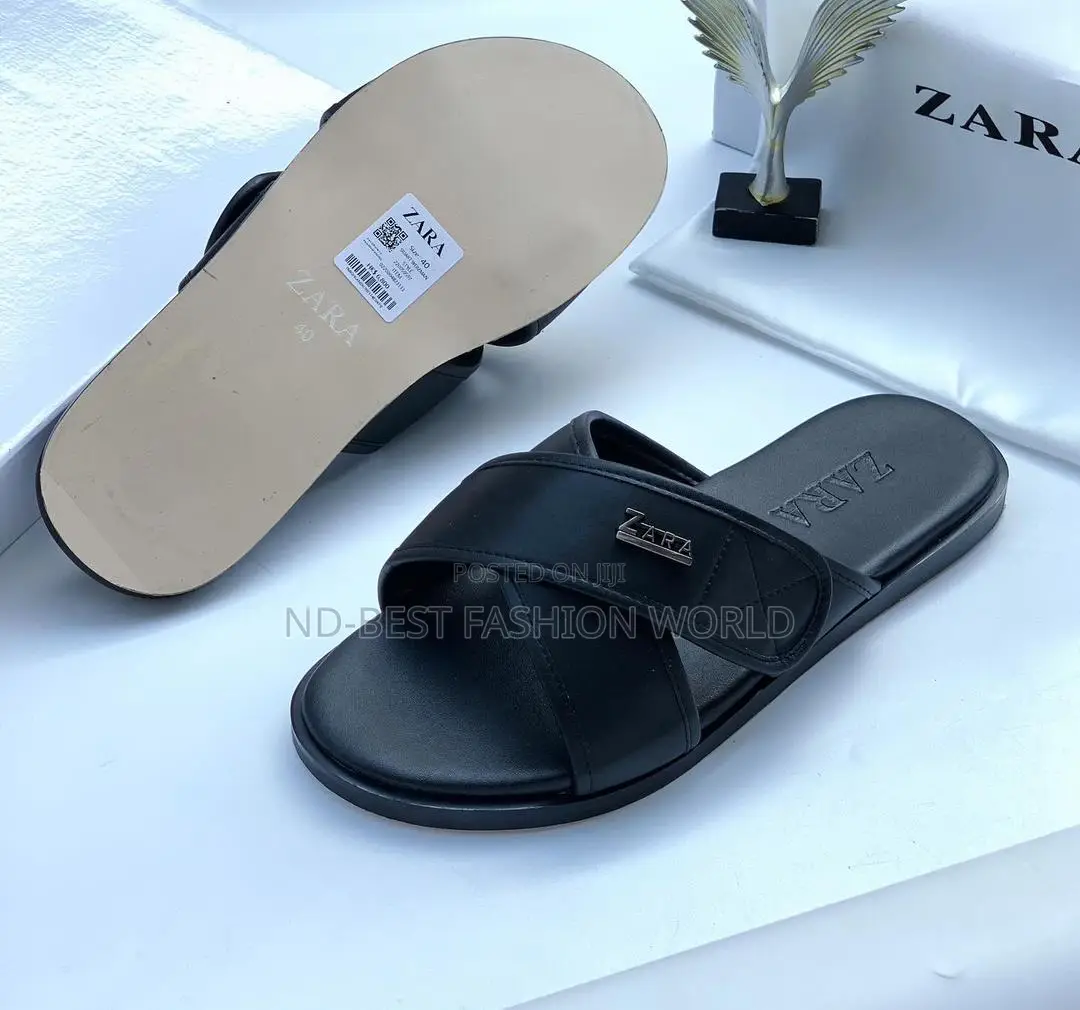 Pure Leather Slippers