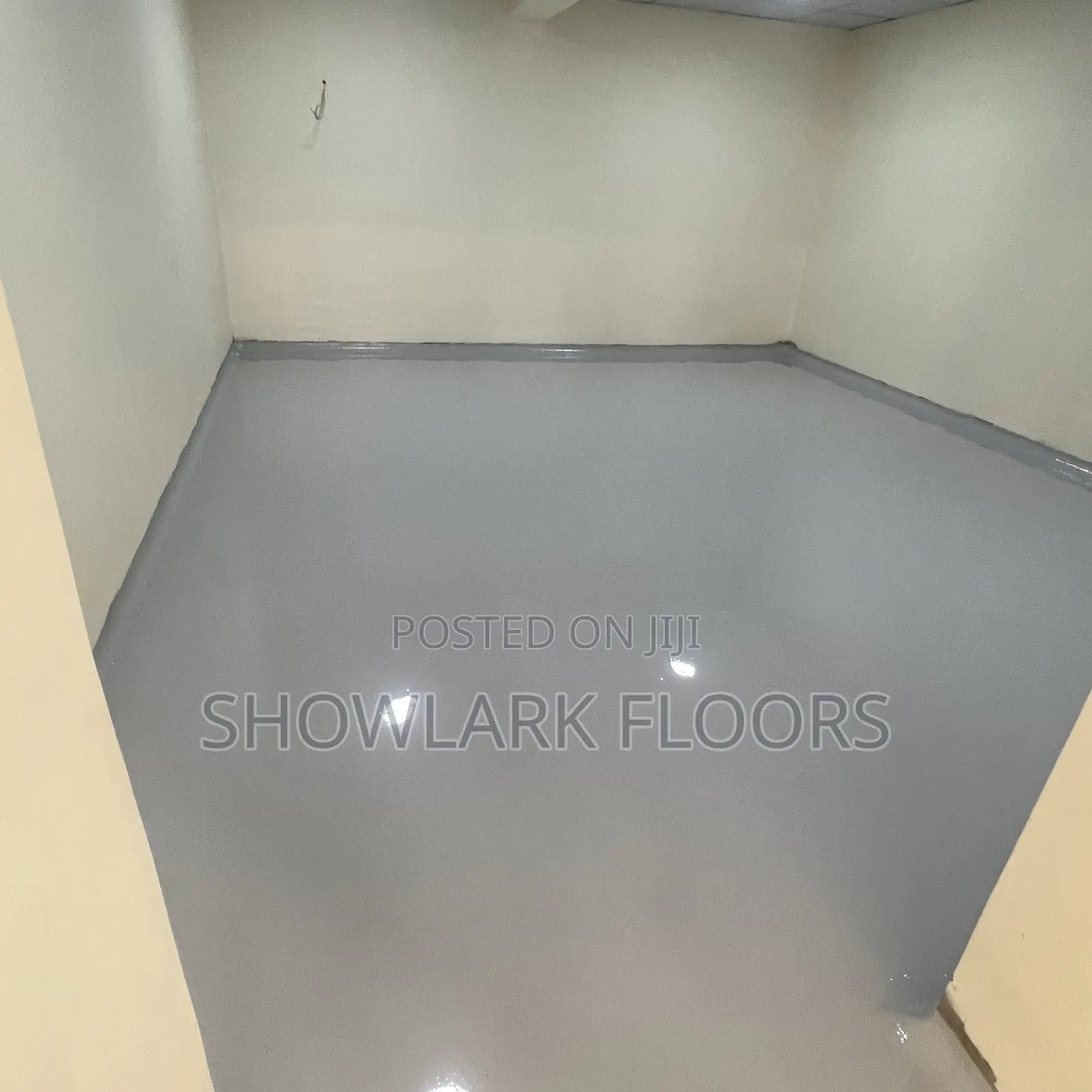 Grey Industrial Epoxy Floor