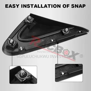 Side Mirror Coner Cover Piler Trim for Honda CRV 2012-2016