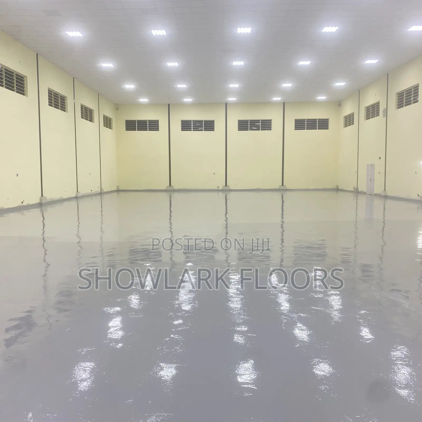Perfect Industrial Epoxy Floor