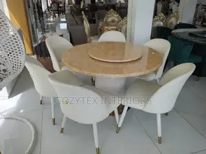 Marble Dinning Table Set