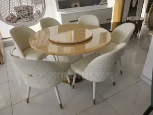 Marble Dinning Table Set