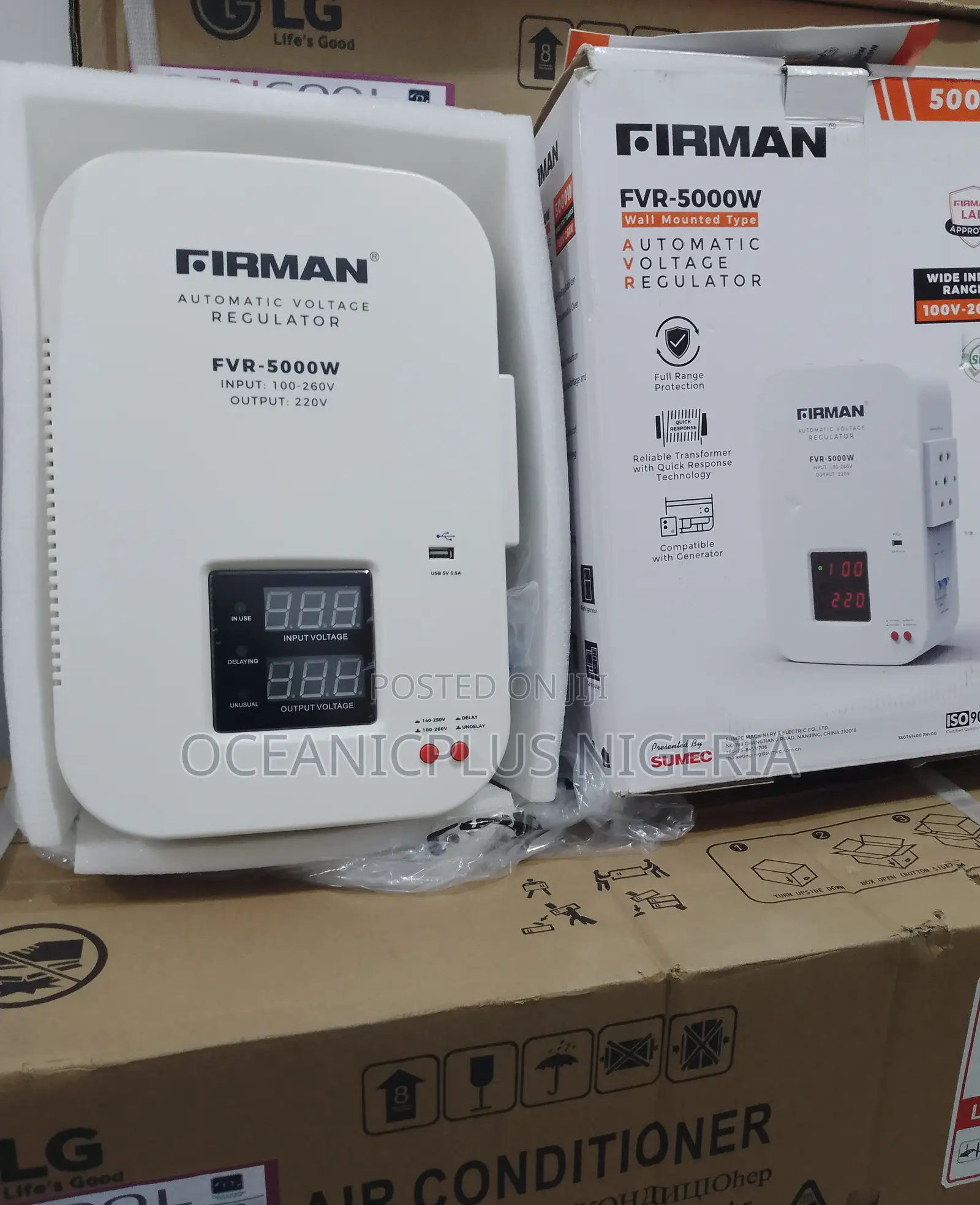 In Stock Now! 5000watts Firman Stablizer.