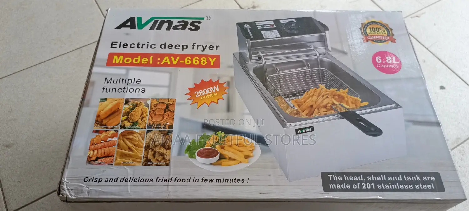 Avinas Industry Deep Fryer 6.8liters