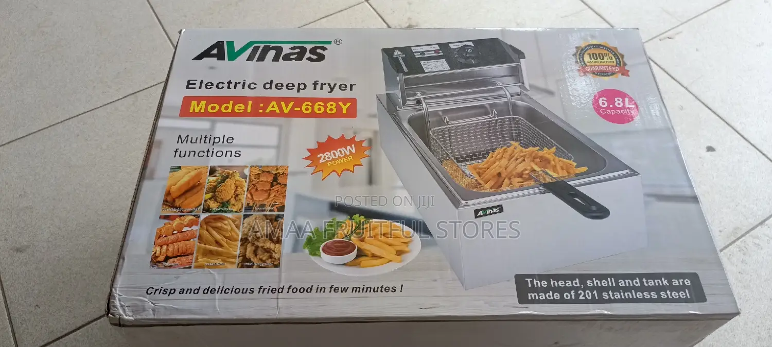 Avinas Industry Deep Fryer 6.8liters
