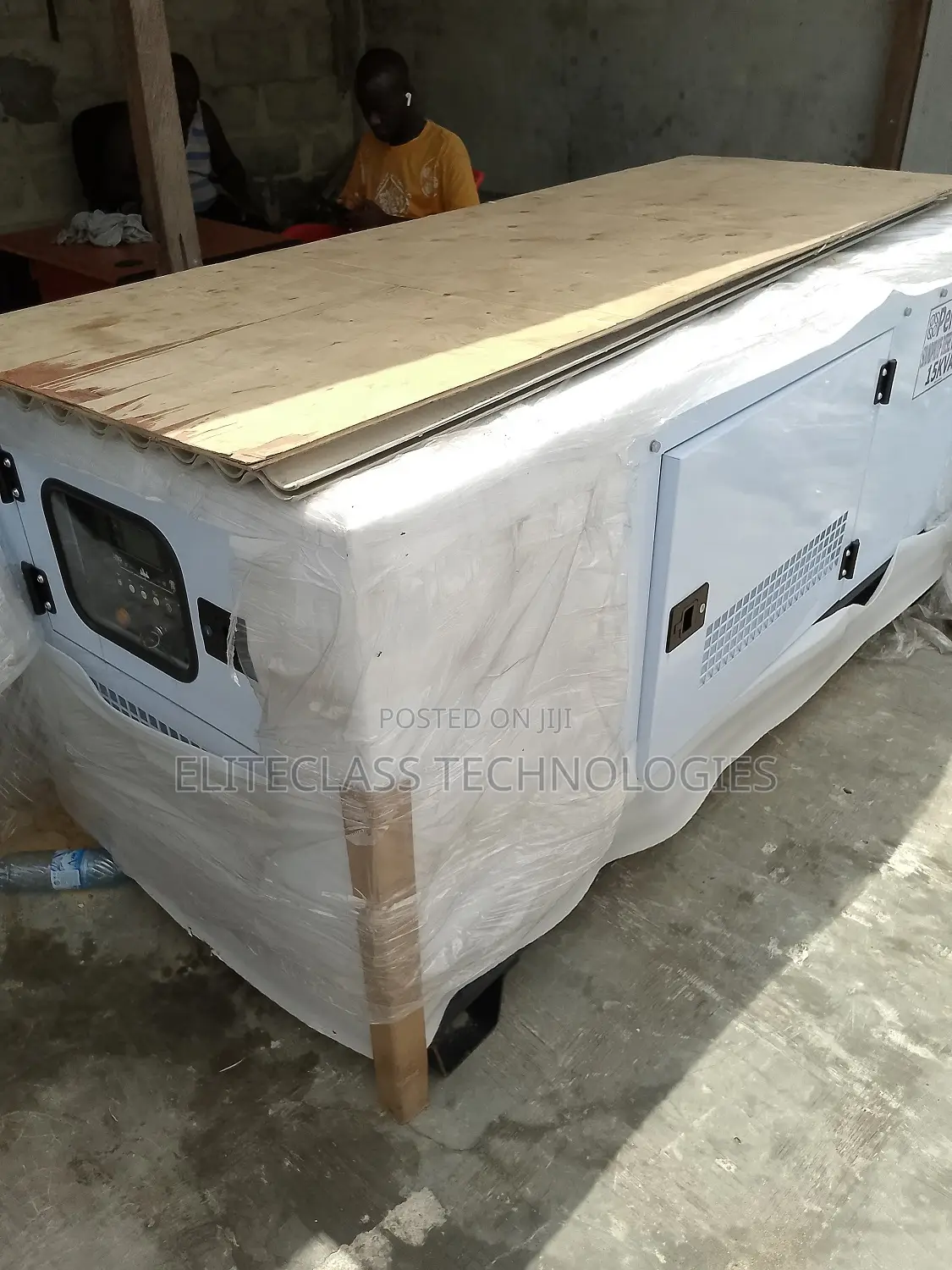Silent 15 Kva Perkins Diesel Generator.