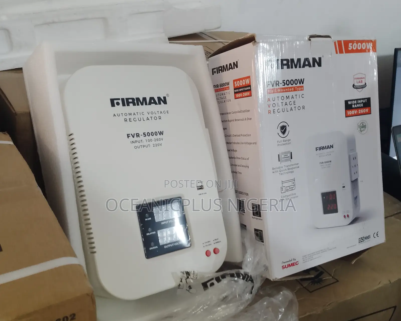 Firman 5000 Watts Stablizer Now Selling