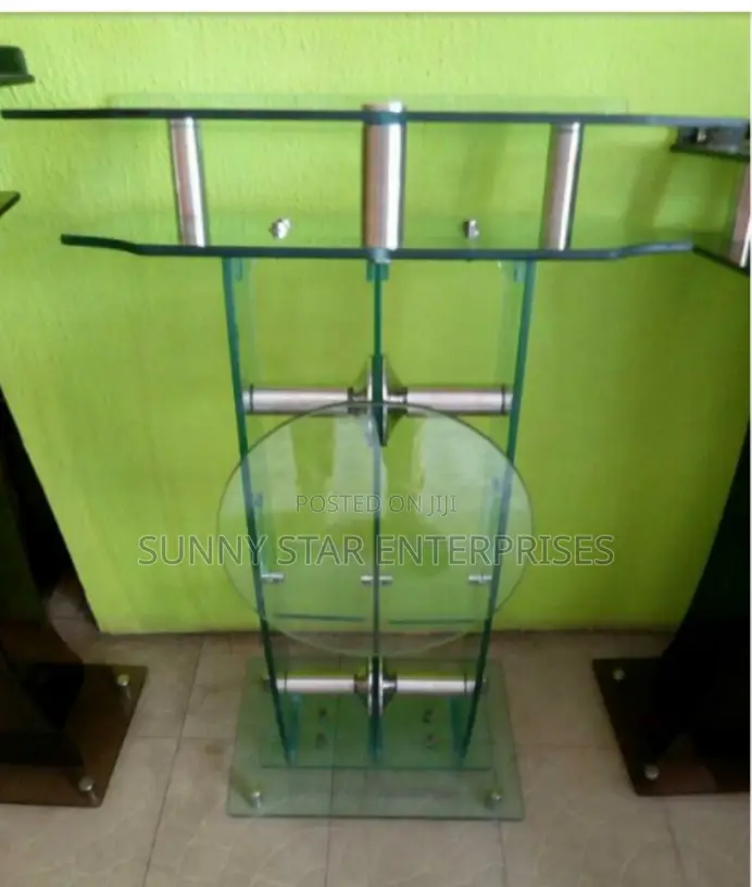 High Quality Modern Glass Pulpit
