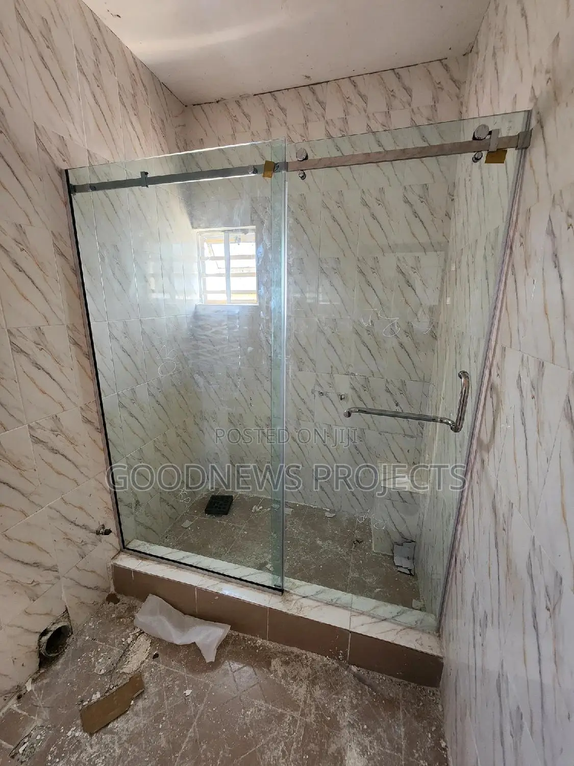 Frameless Shower Glass ( Sliding)