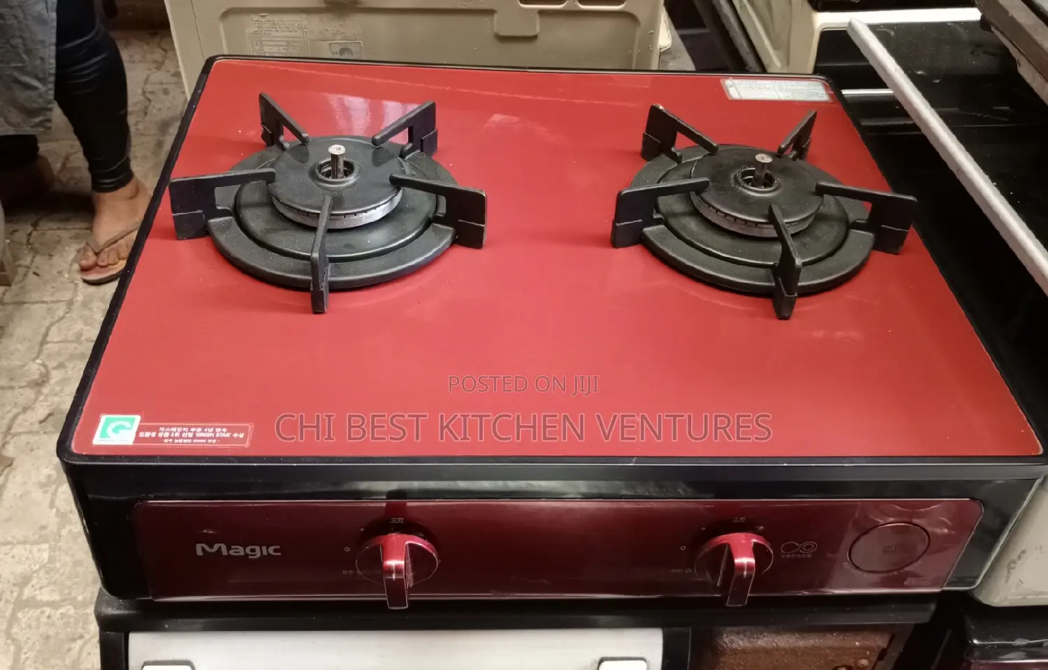 Two Burner Gas Cooker