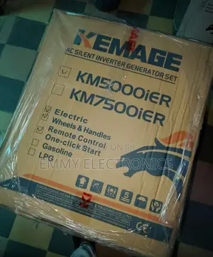 《》4.5kva Kemage Inverter Remote Control Soundproo Petrol Gen