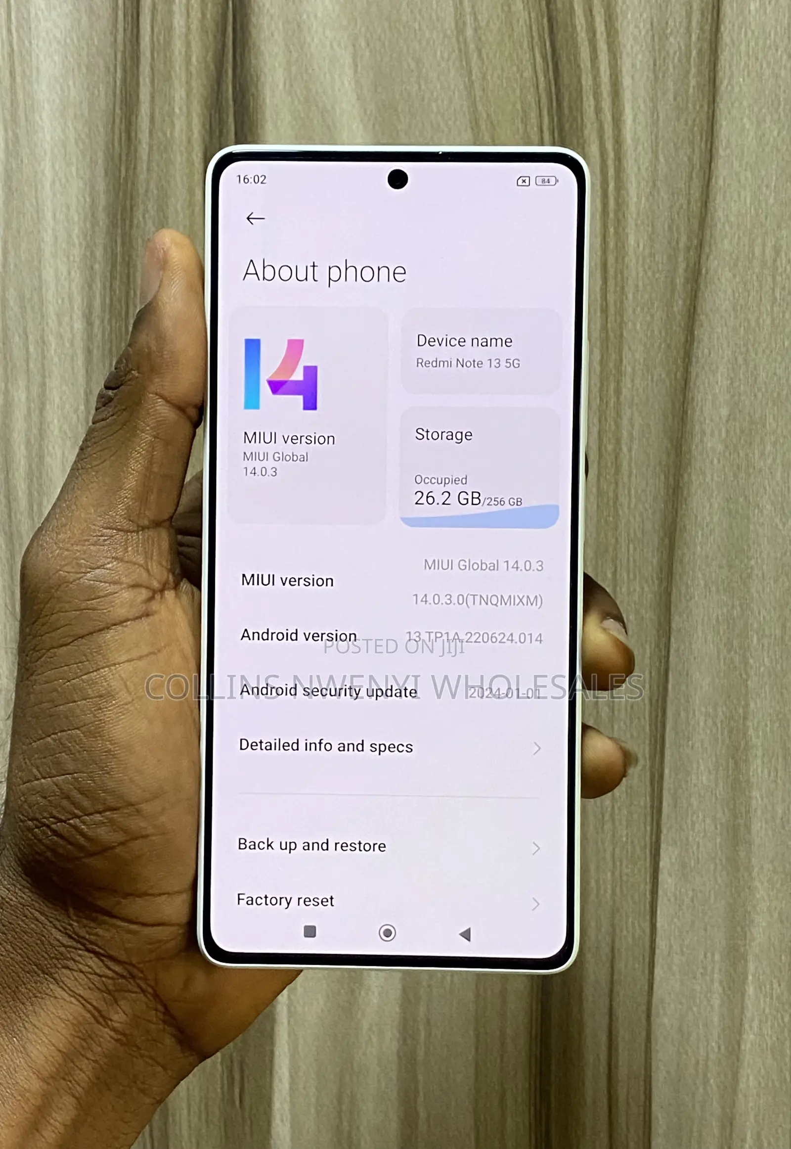 Xiaomi Redmi Note 13 256 GB White