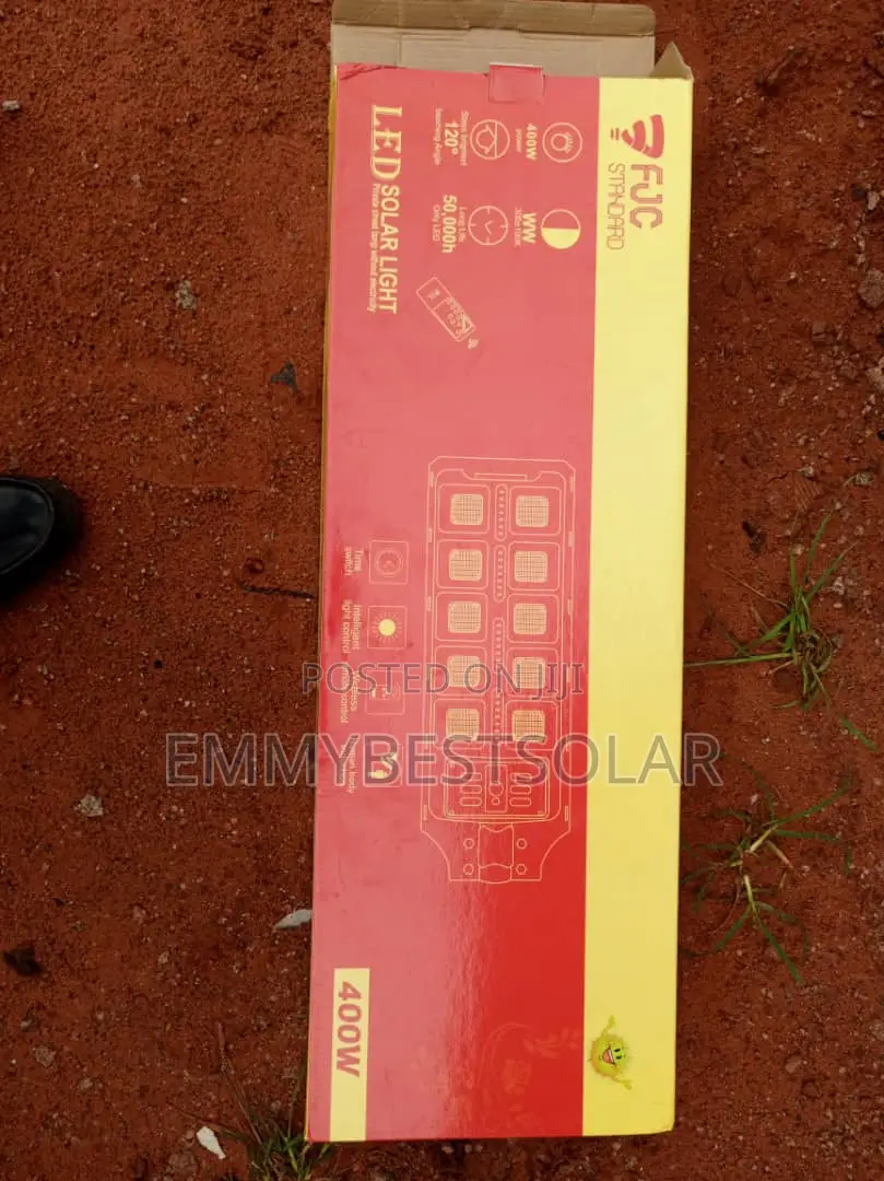 400w FJC Solar Street Light