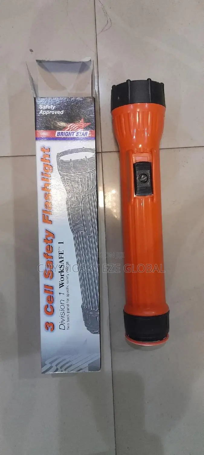 3 Cell Safety Flashlight