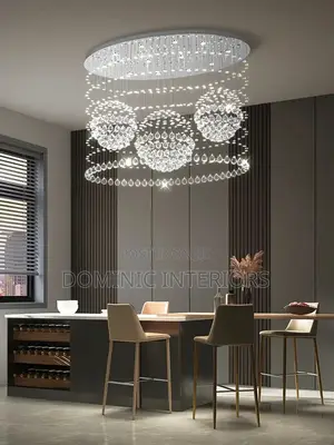  Crystal Ball Suction Ceiling Lights /600mm