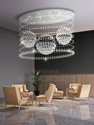  Crystal Ball Suction Ceiling Lights /600mm