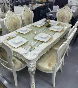 6seater Imported Turkish Royal Family Dining Table