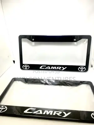 Customized Camry Plate Number Cover