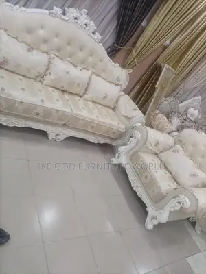 7seater Imported Turkish Royal Fabric Sofa Chair