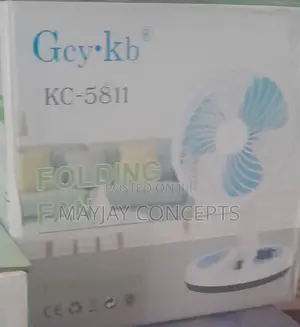 Gcy.Kb Multifunction Led Foldable Table Fan