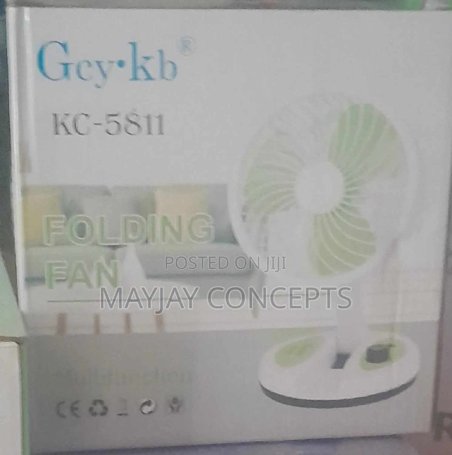 Gcy.Kb Multifunction Led Foldable Table Fan