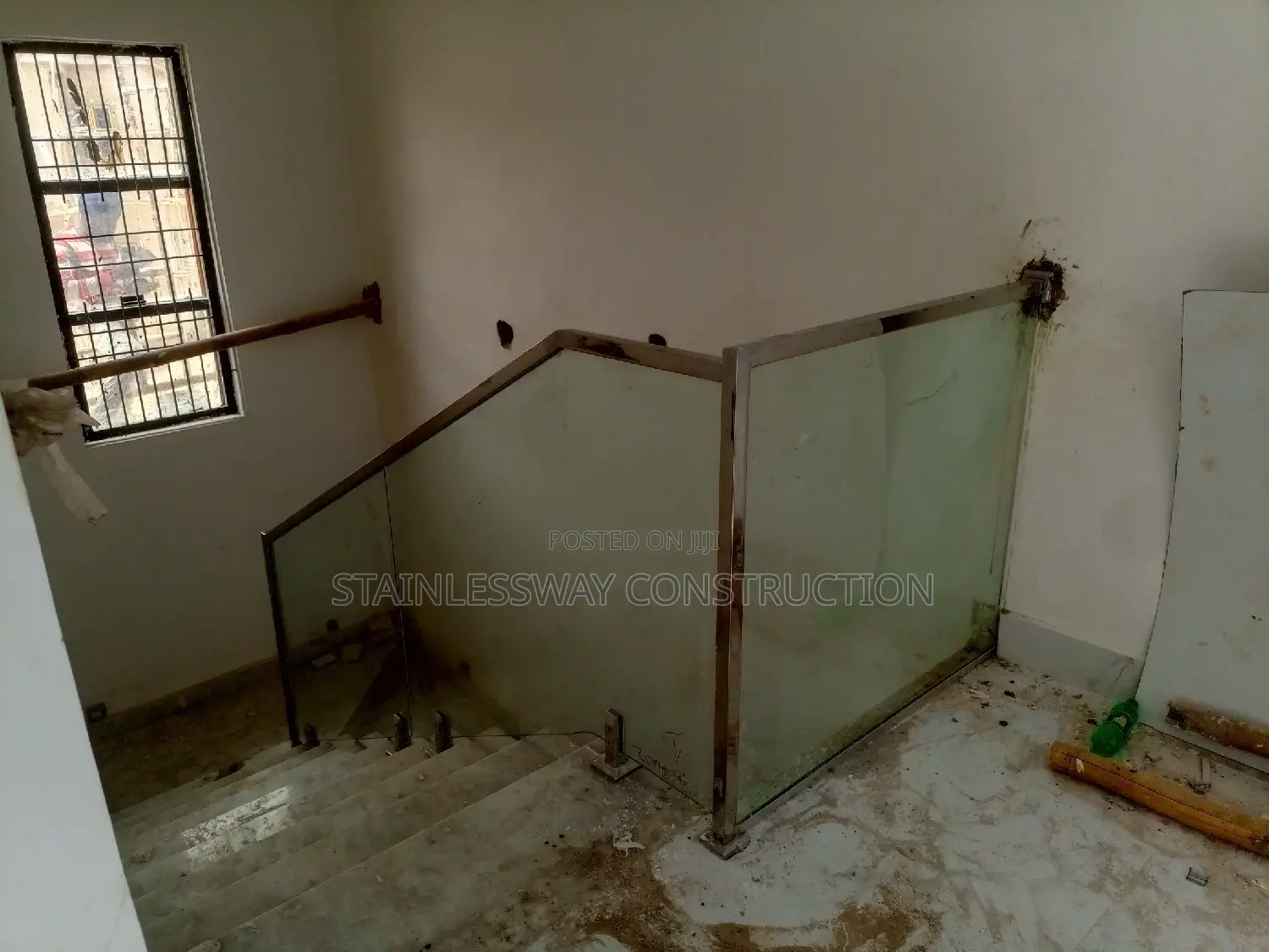 12mm Tampa Staircase Handle With Spigots