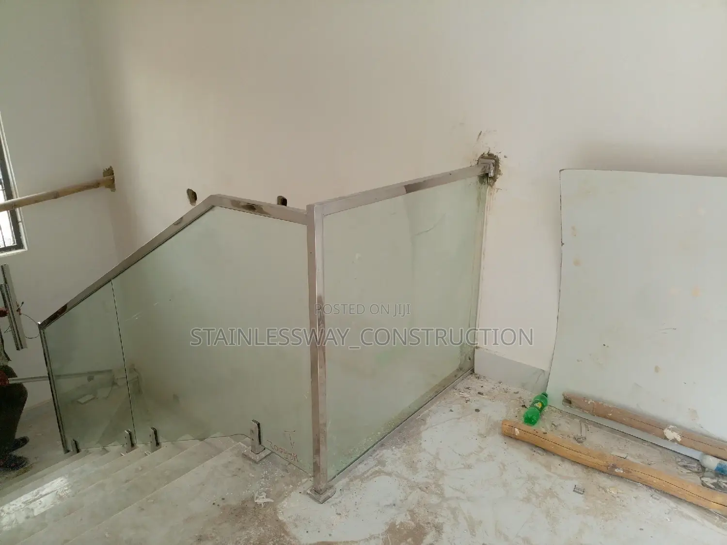 12mm Tampa Staircase Handle With Spigots