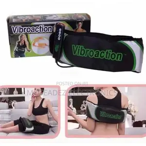 Vibroaction Adjustable Electric Massager Sliming Fitnes Belt