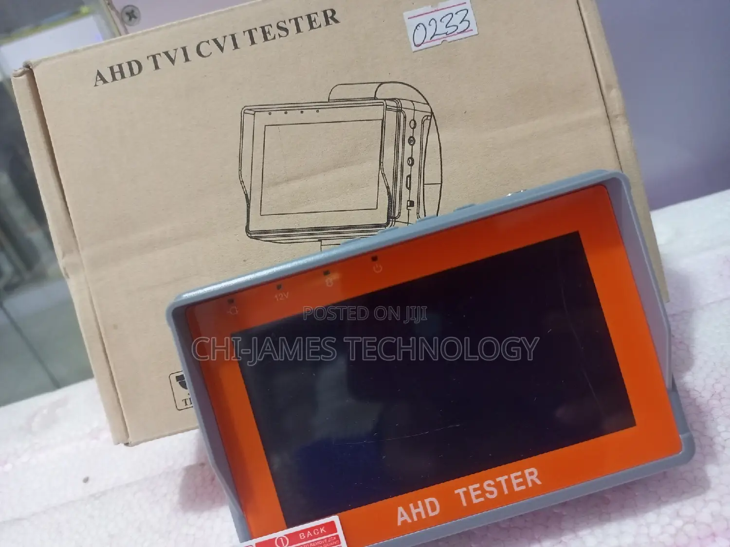 AHD/TVI/CVI Camera Tester