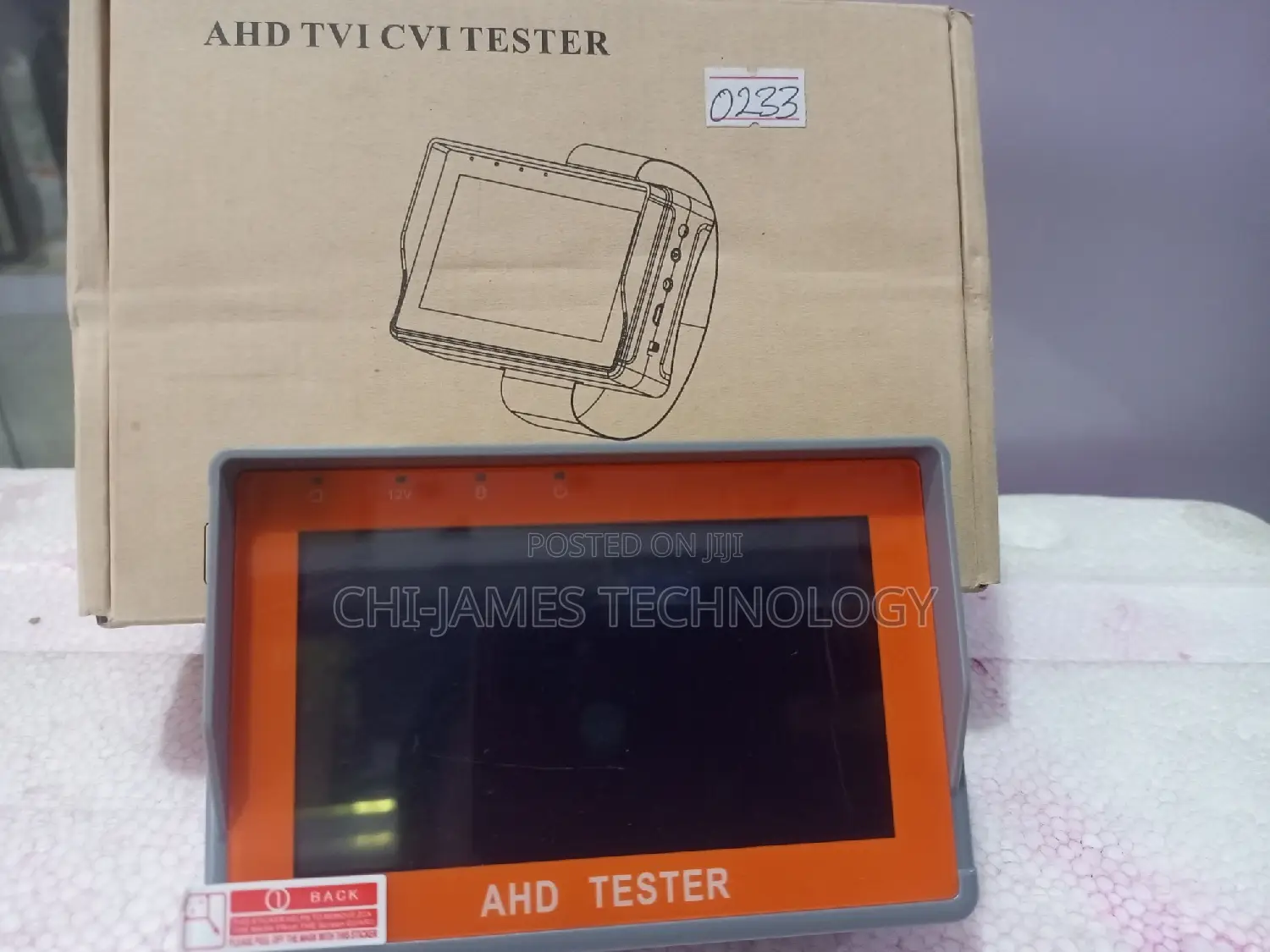 AHD/TVI/CVI Camera Tester